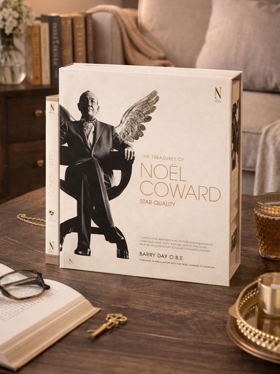 Other - The Treasures of Noël Coward: Star Quality | Barry Day Hardcover Memorabilia DVD